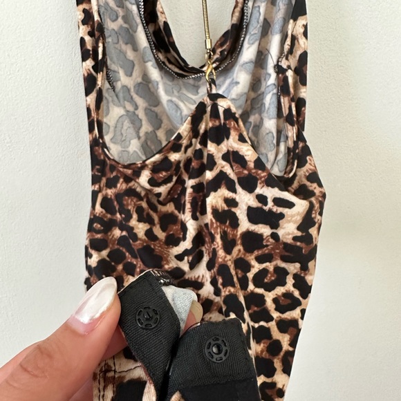 Cheetah Print Bodysuit - Picture 3 of 4